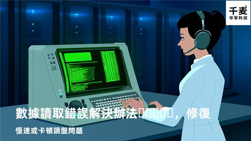  數據讀取錯誤解決辦法，修復慢速或卡頓讀盤問題